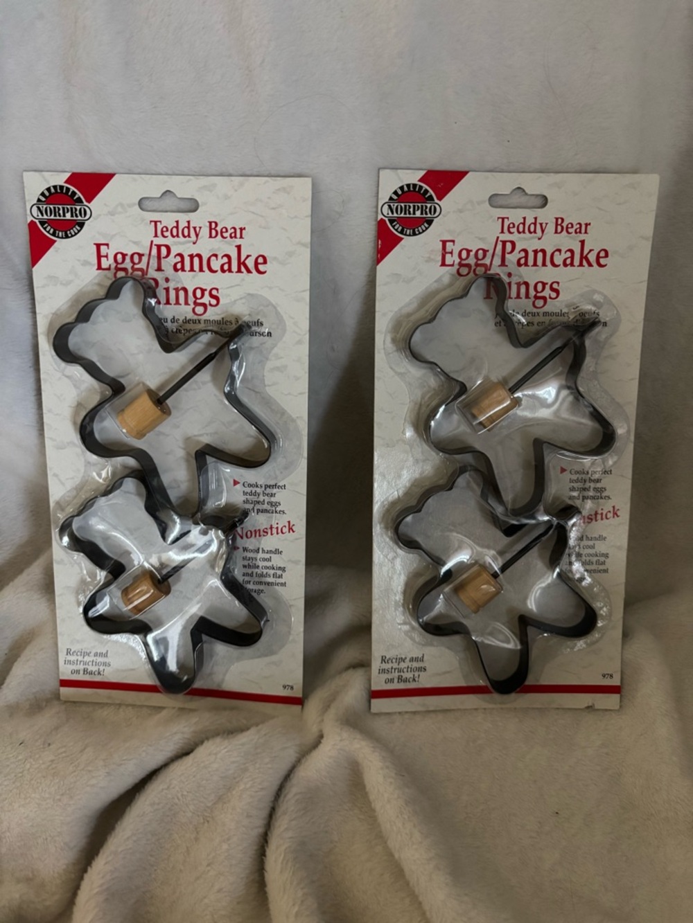 Teddy Bear Egg/Pancake Rings